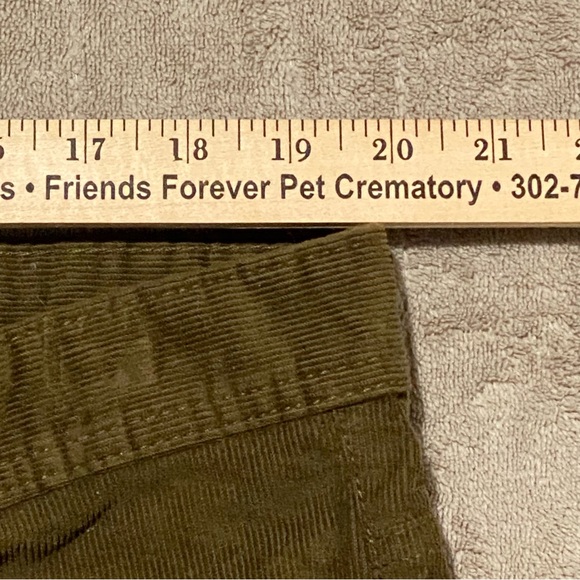 Lot of 2 NWT Weatherproof Vintage Men's Straight Corduroy Pants - Olive & Brown - Picture 9 of 14
